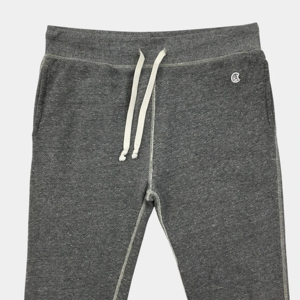 Champion Todd Snyder Mens Gray Pocket Slim French Terry Jogger Sweatpants Medium